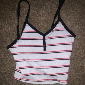 Cropped tank top